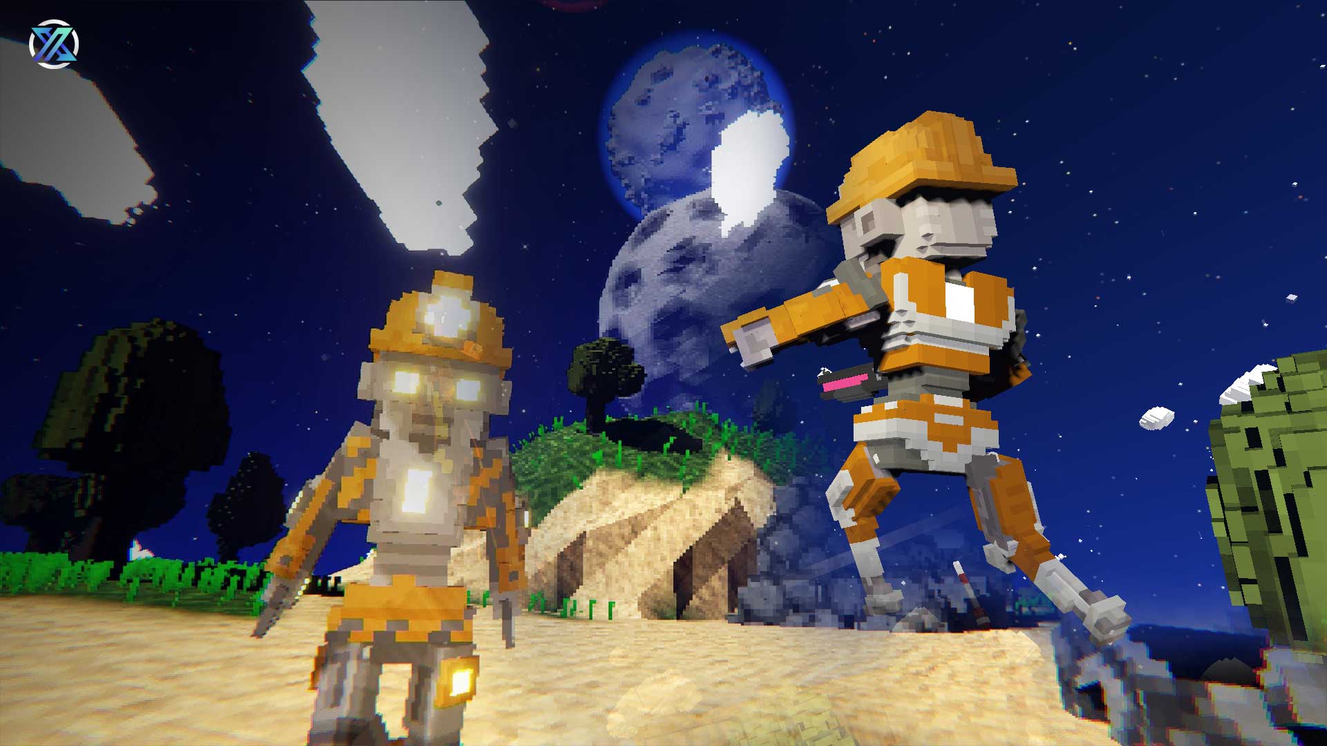 Astromine Brings Co-Op Space Survival to a Fully Destructible Voxel Solar System