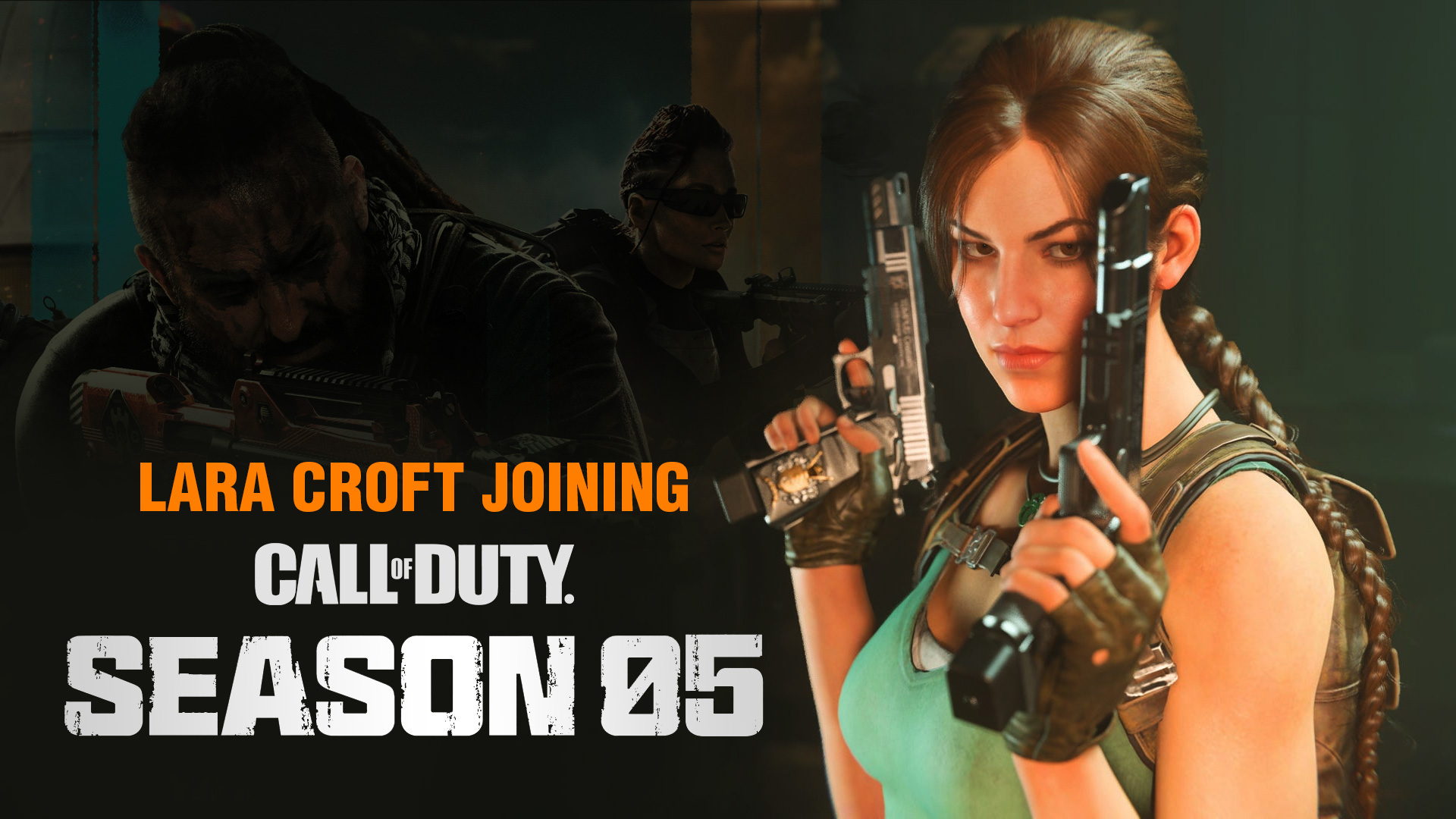 Lara Croft Joins Call of Duty Season 5 : Tomb Raider Icon Arrives